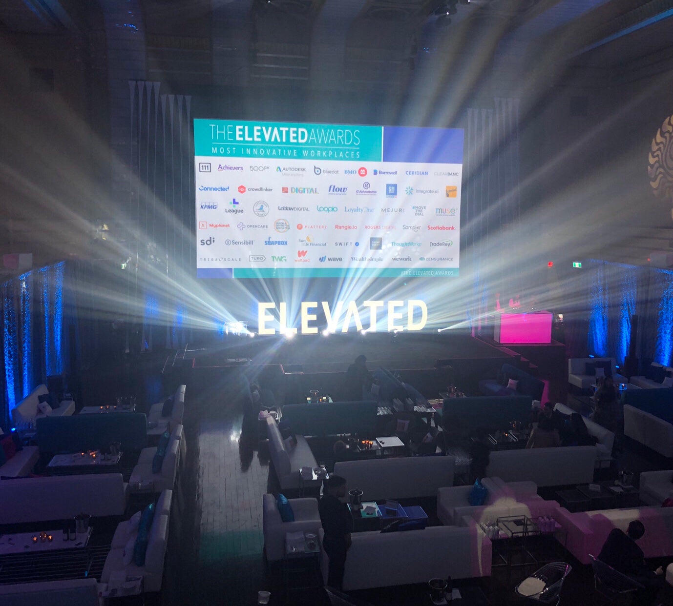 The Elevated Awards gala