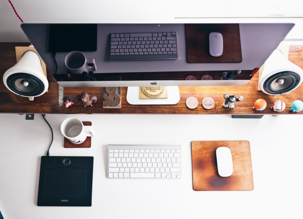 Dedicated workspace at home