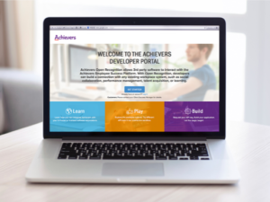 Achievers Platform on Laptop