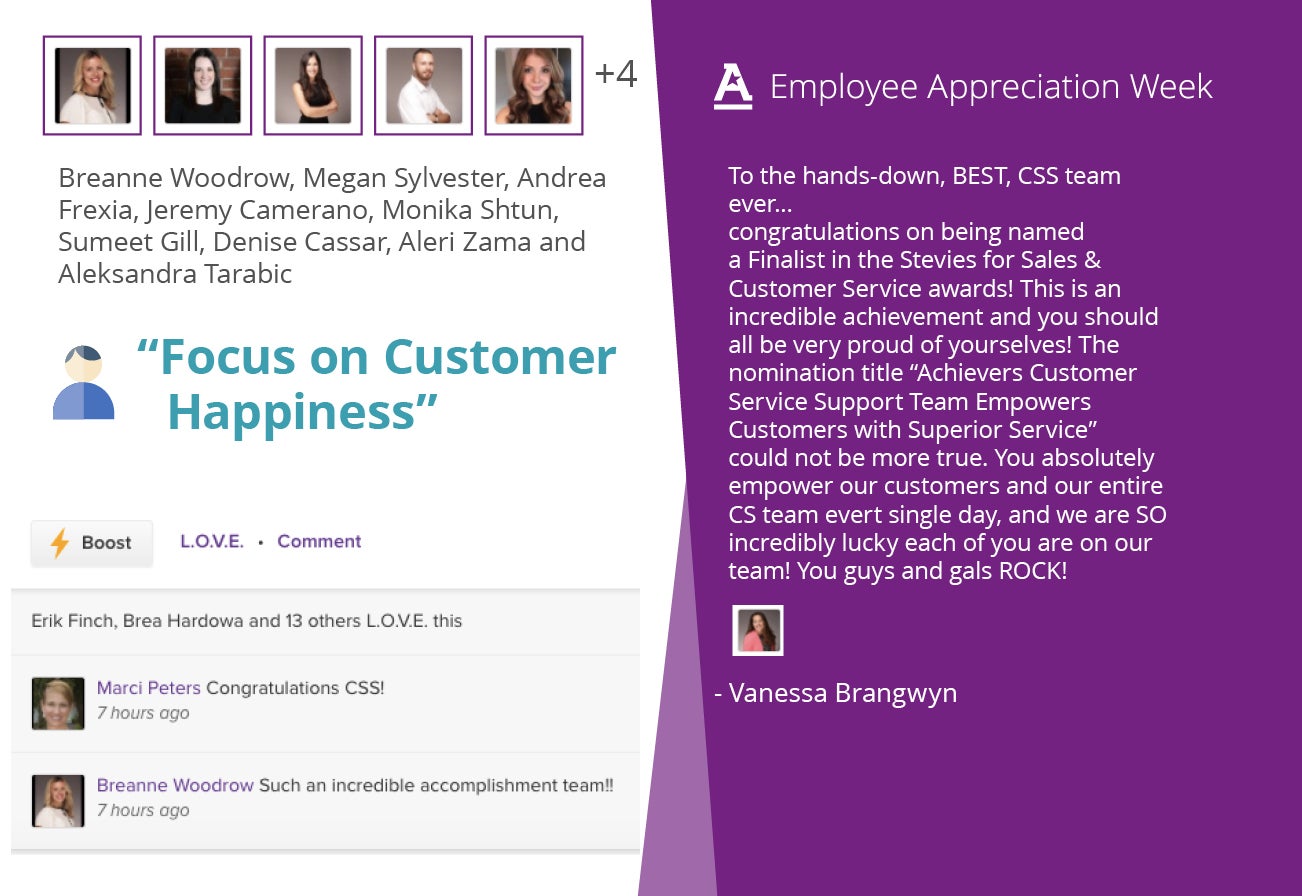 Employee Appreciation Week Recognition Card
