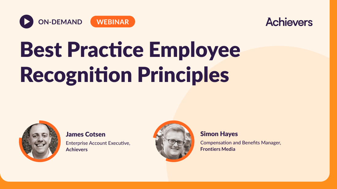 Best Practice Employee Recognition Principles