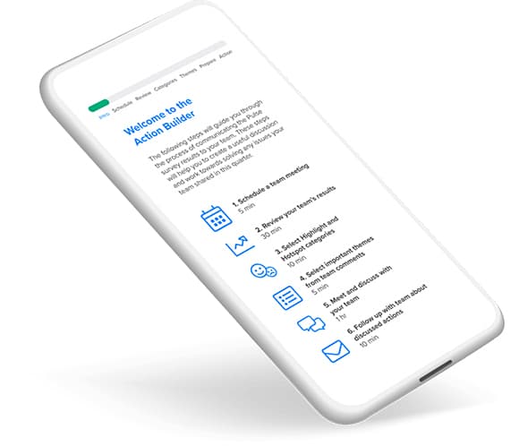 Achievers Listen Employee Experience Phone App
