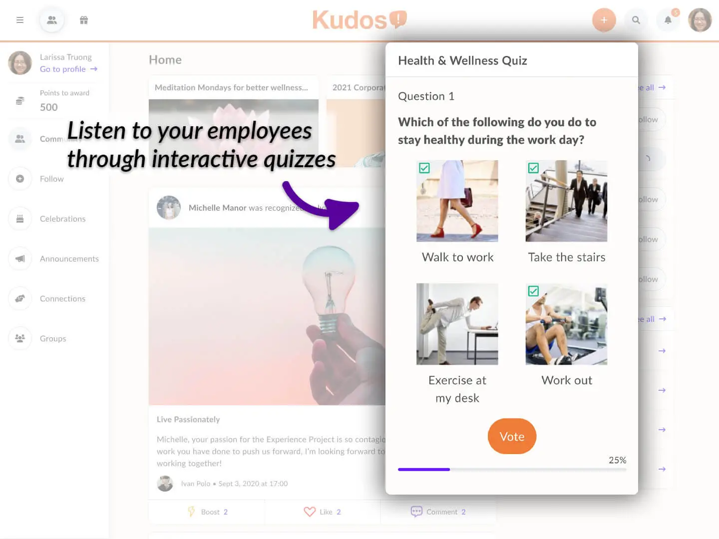 Employee Recognition & Engagement Platform - Achievers