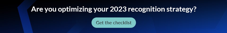 2023 Recognition Strategy Checklist
