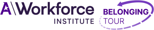 Achievers Workforce Institute Belonging Tour Logo Achievers Workforce Institute Belonging Tour Logo