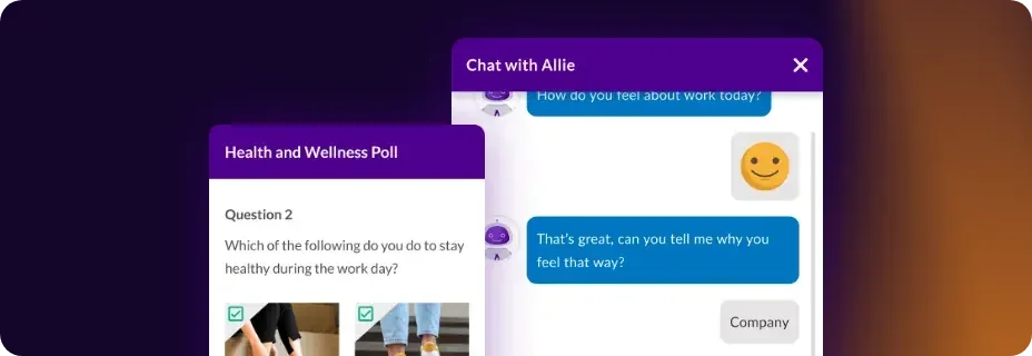 Employee Engagement Surveys using Chatbots