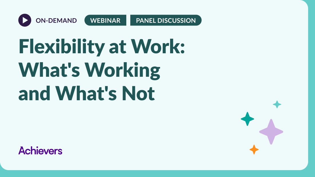 Flexibility at work - what is working and what is not