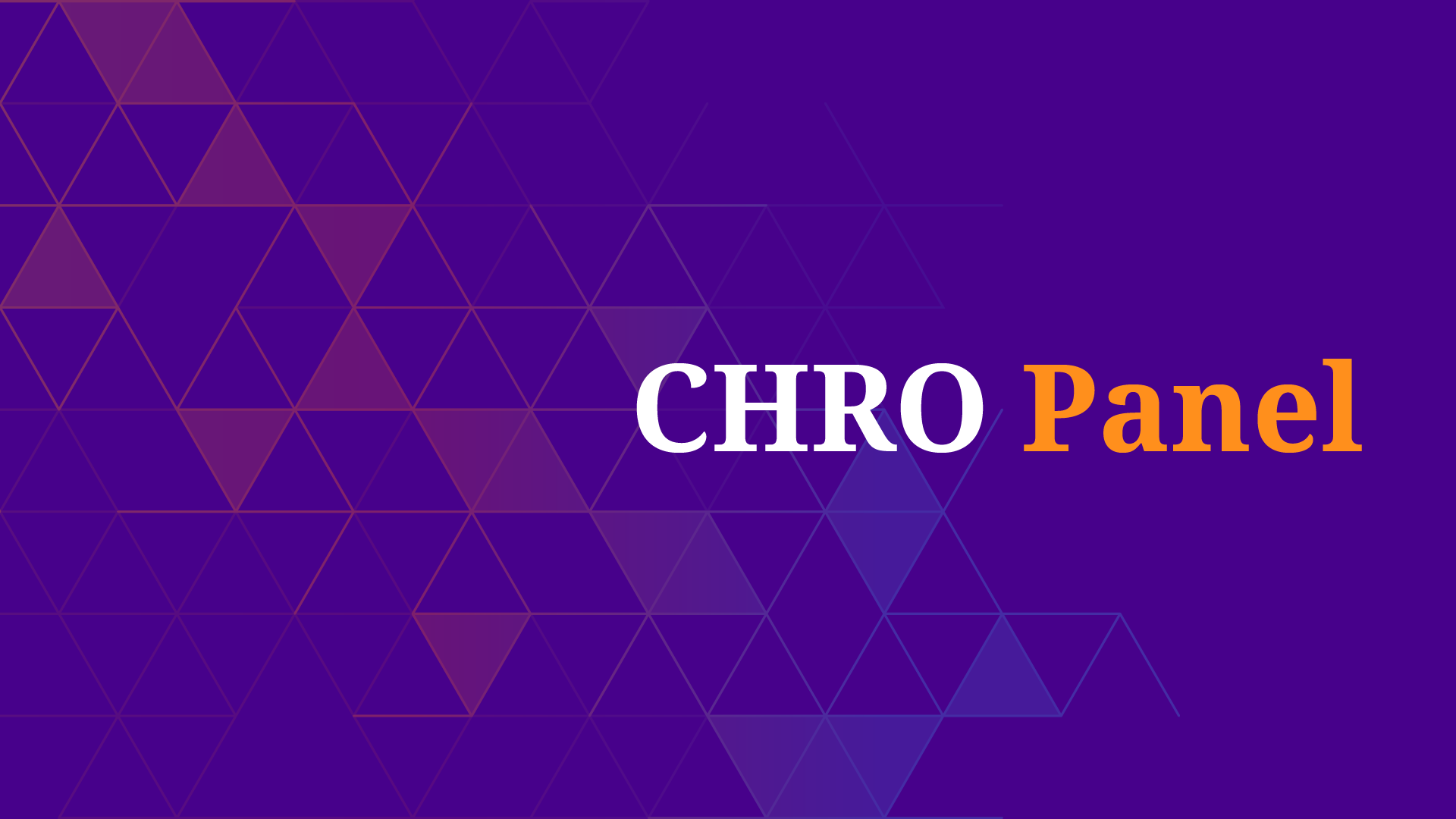 CHRO Panel
