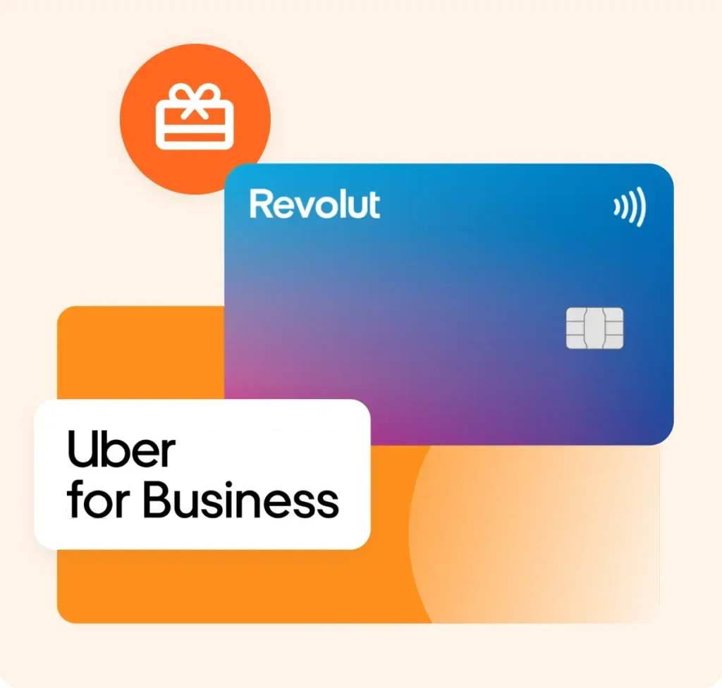 Uber for business and Revolut cards