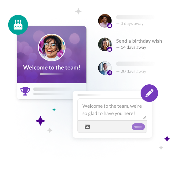 Celebrate employee milestones Employee service award software screenshots
