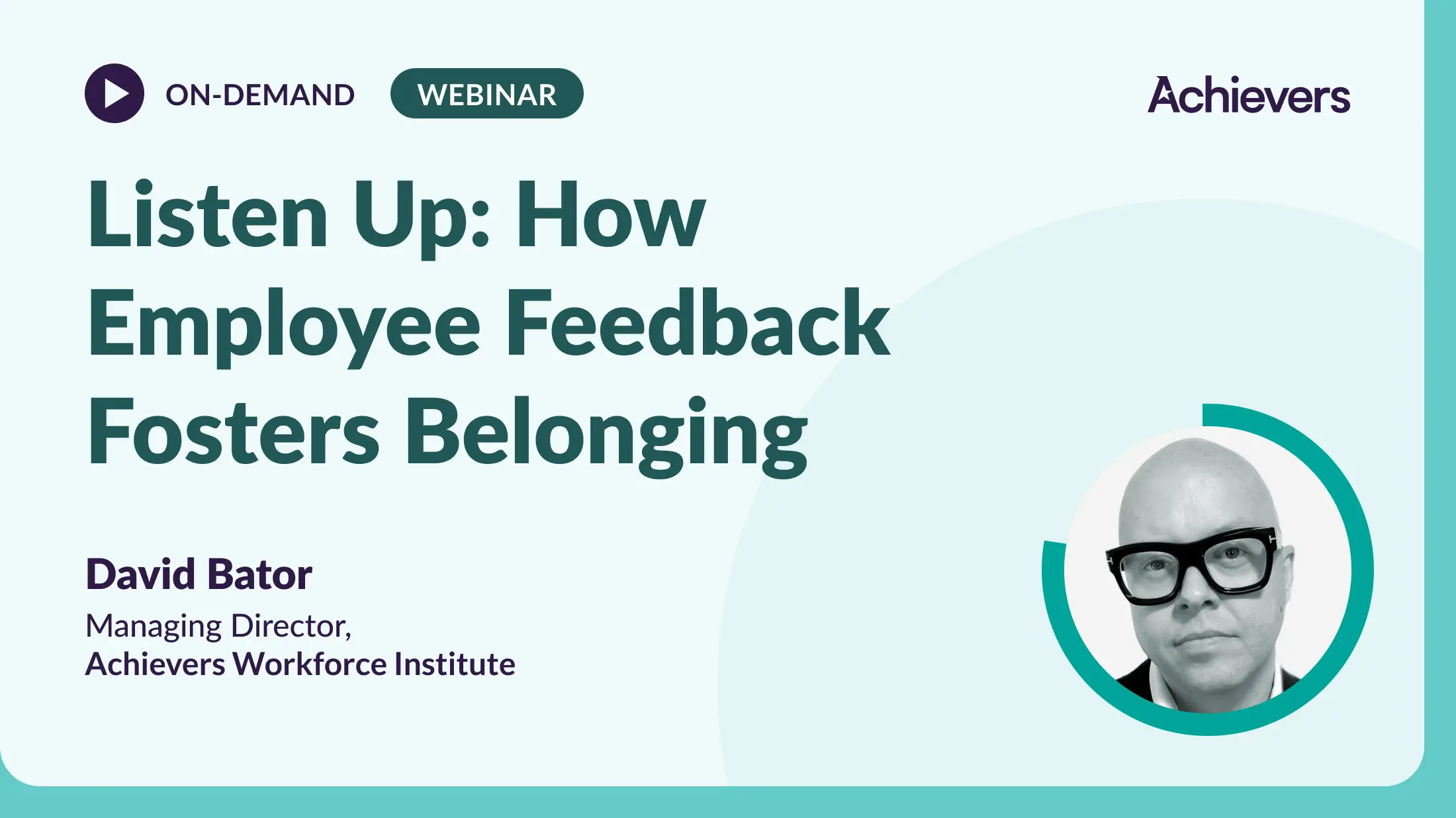 How employee feedback fosters belonging
