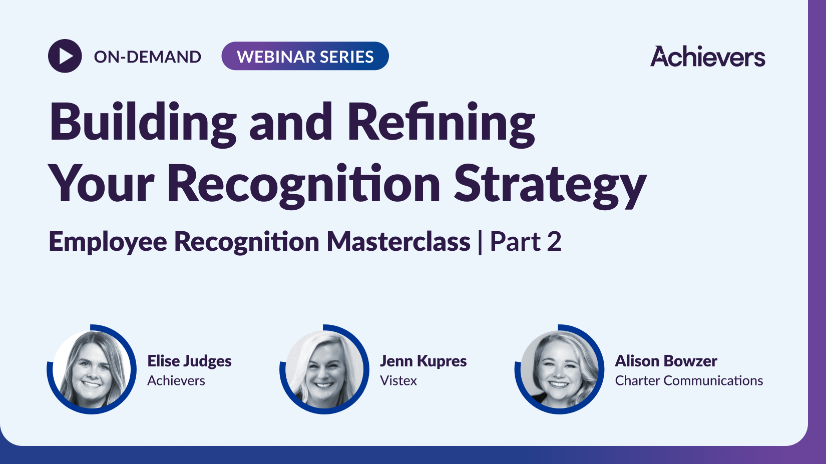Building and Refining Your Recognition Strategy
