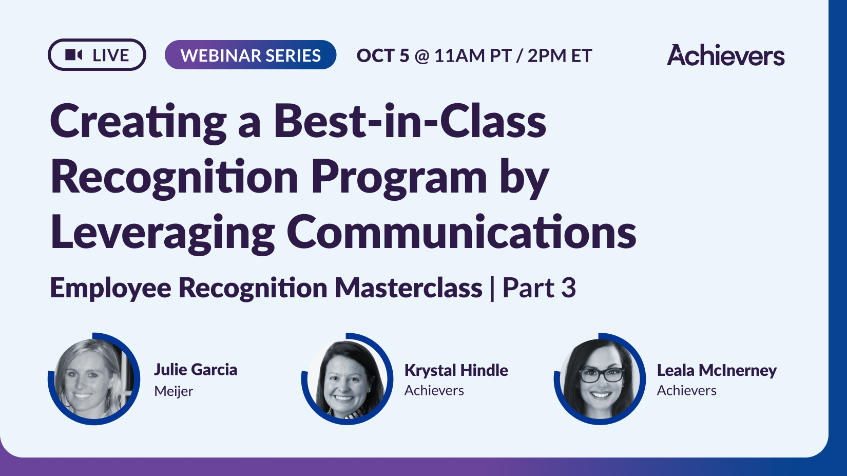 Creating a Best-in-Class Recognition Program by Leveraging Communications