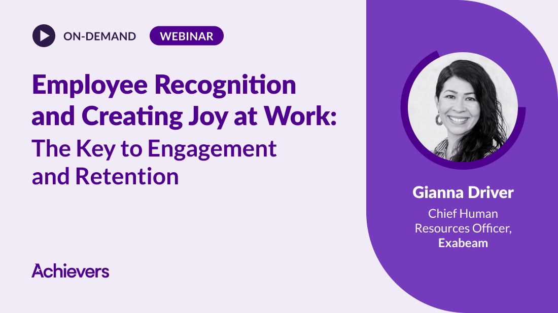 Employee Recognition and Creating Joy at Work