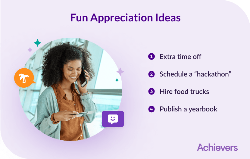 fun appreciation ideas