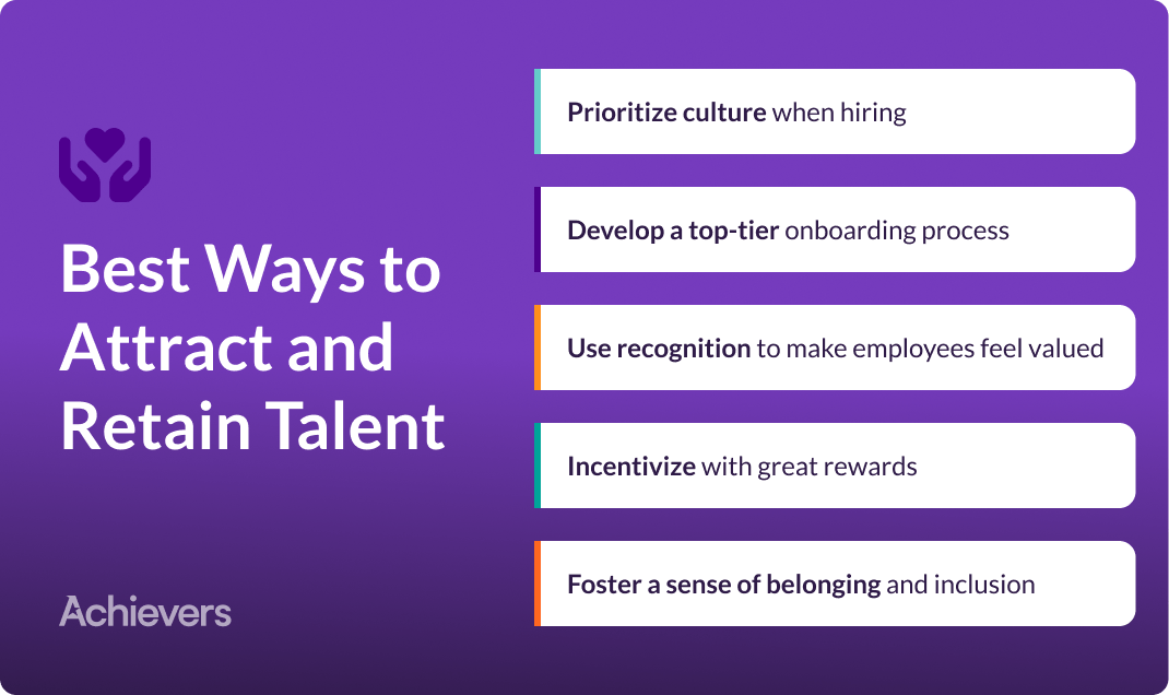 Best ways to attract and retain talent