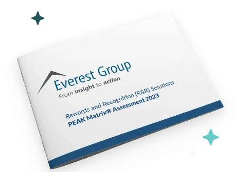 Everest Group ranked Achievers employee rewards and recognition platform #1 in vision and capability