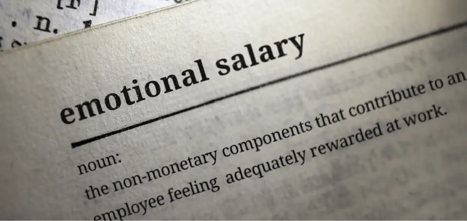 The Definition of Emotional Salary