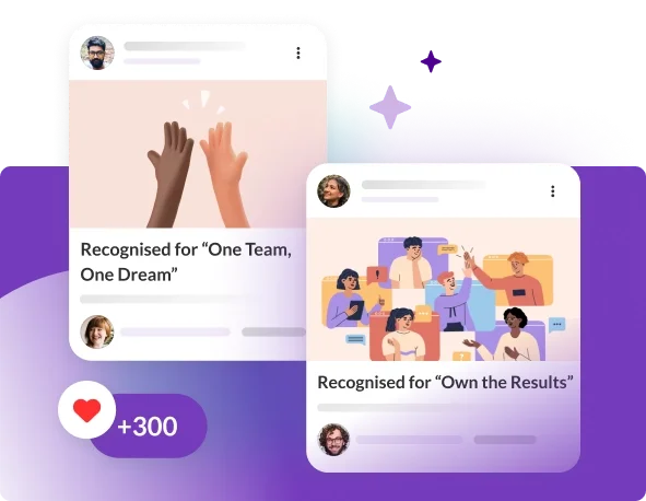 A platform to boost employee appreciation through peer-to-peer recognition