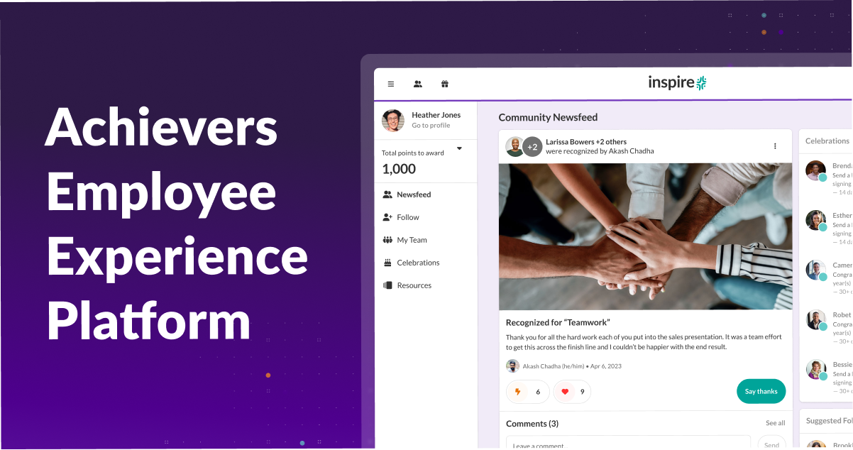 Achievers Employee Experience Platform 