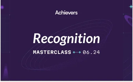Recognition Masterclass 2024
