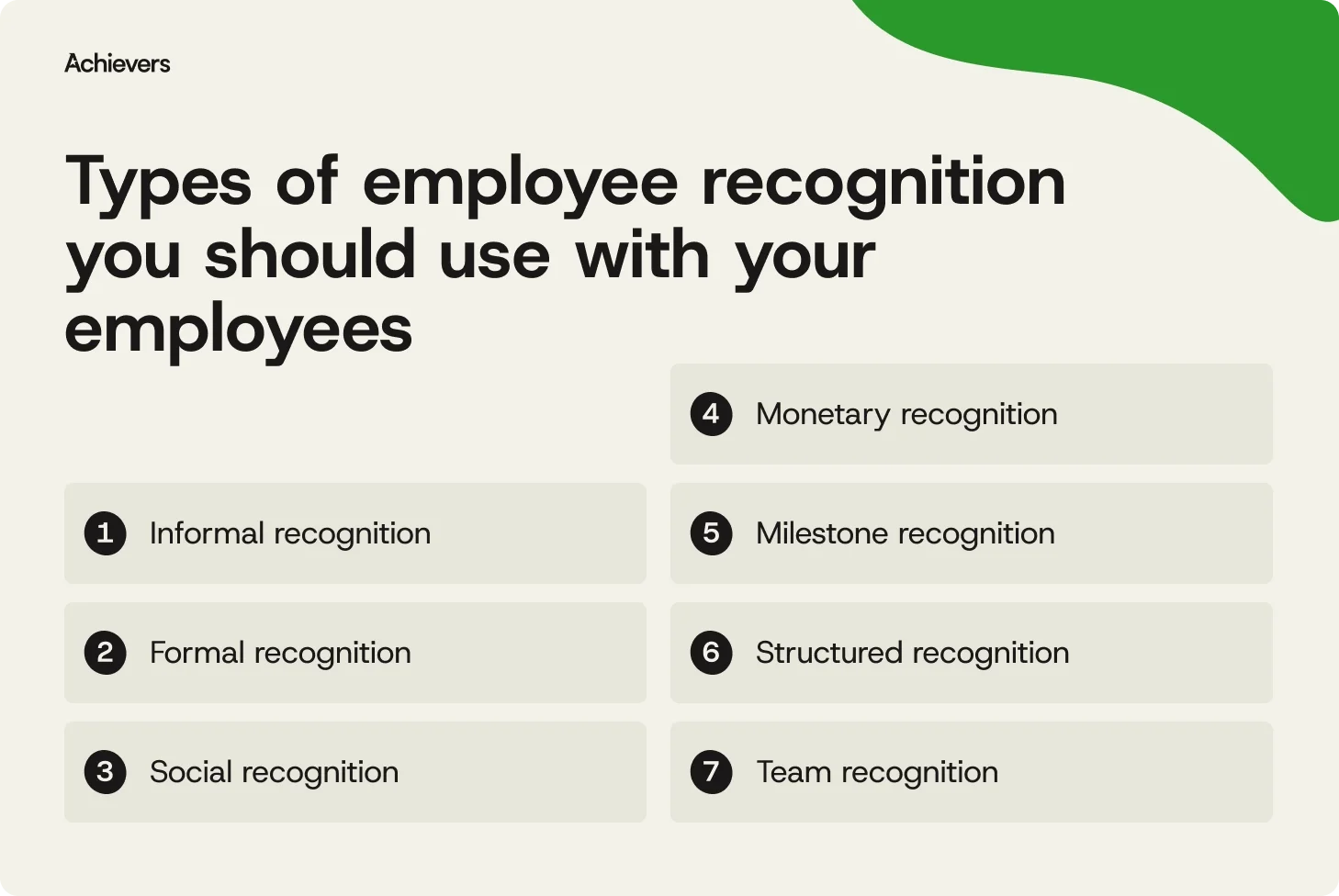 Types of employee recognition you should use with your employees