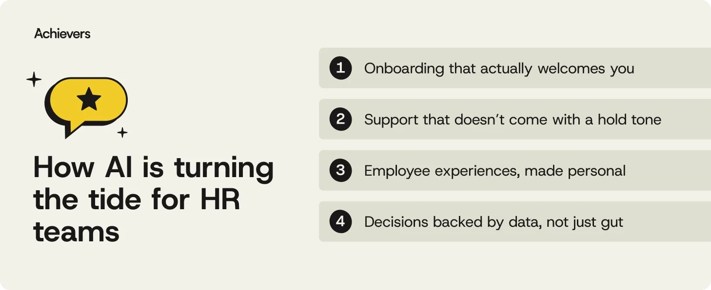 How AI is turning the tide for HR teams 