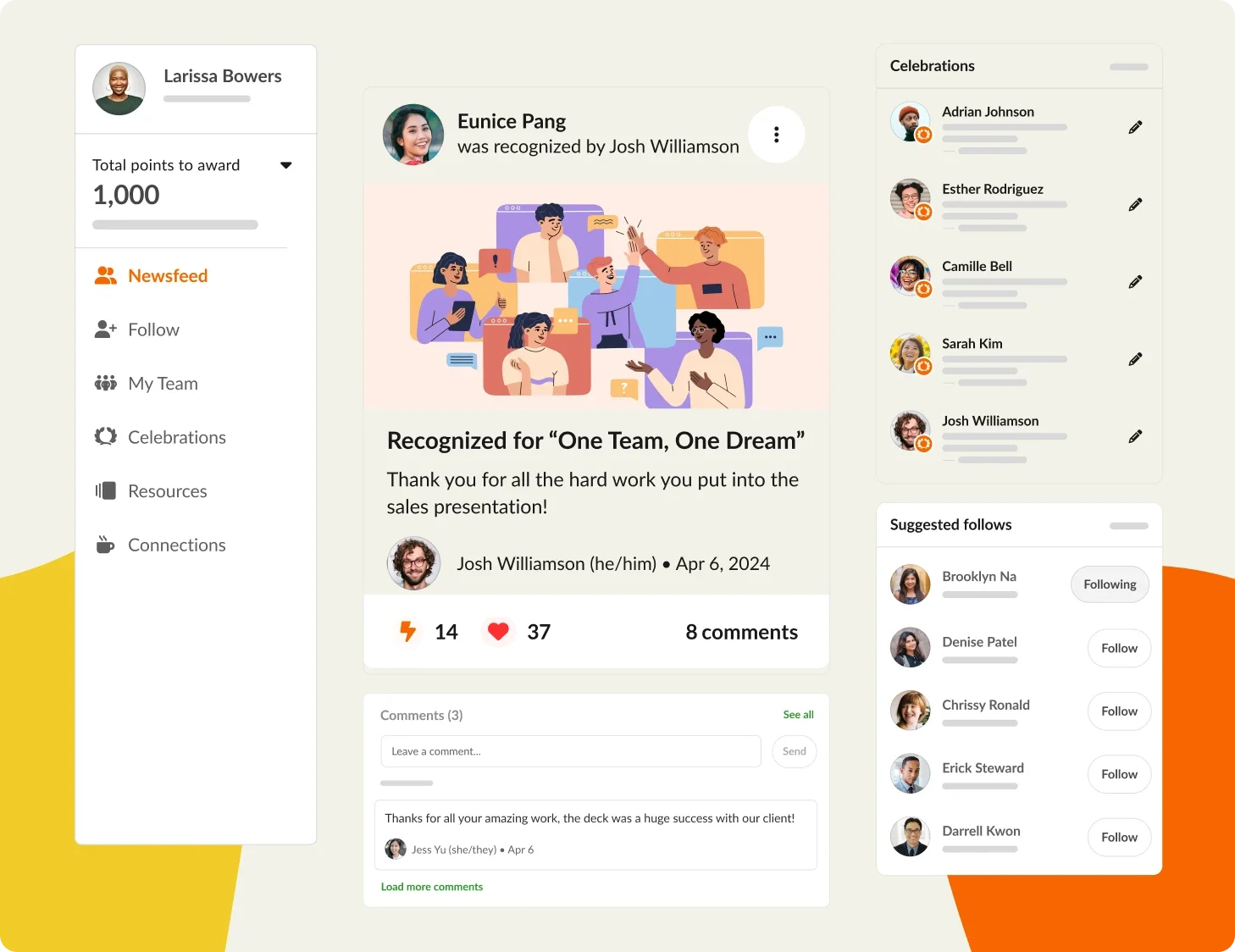 Achievers employee recognition software platform