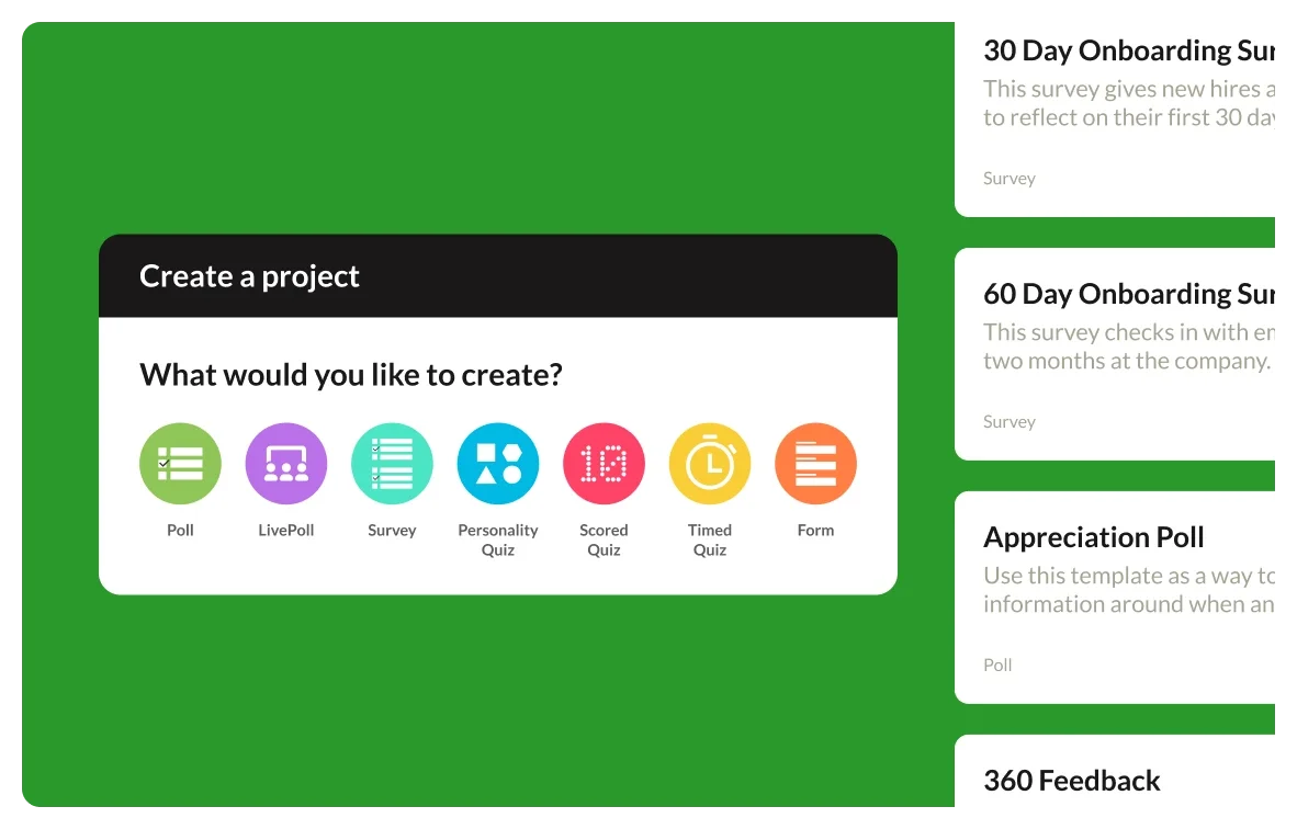 Screenshot of the Achievers platform showing a window prompting to