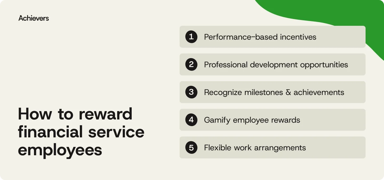  How to reward financial service employees 