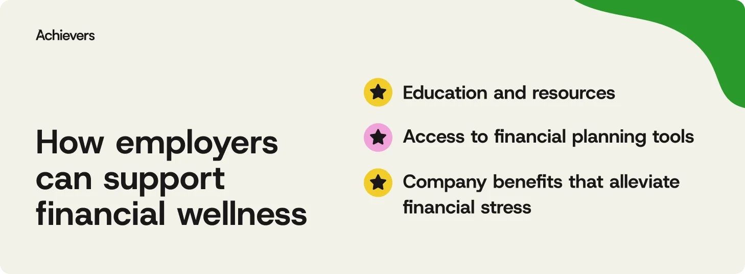 How employers can support financial wellness 