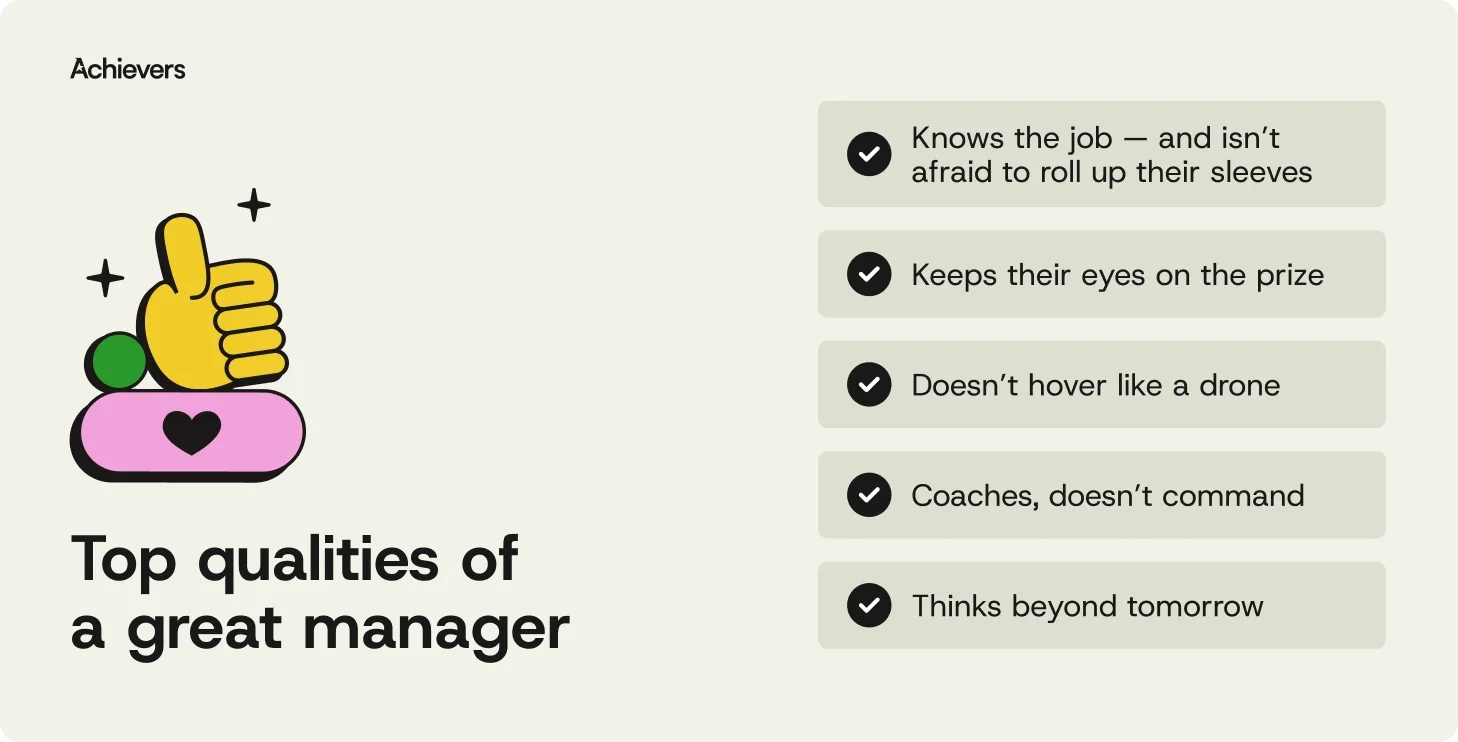 Top qualities of a great manager 