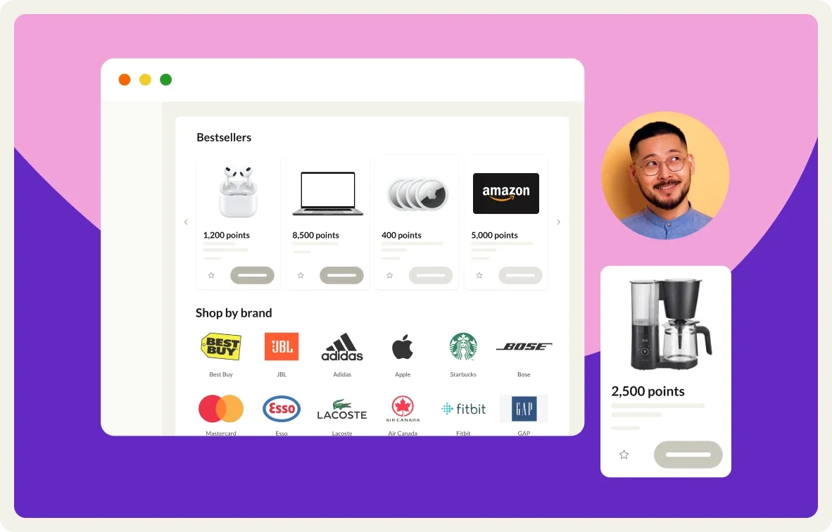 Rewards and marketplace