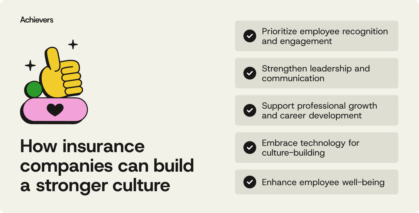 How insurance companies can build a stronger culture