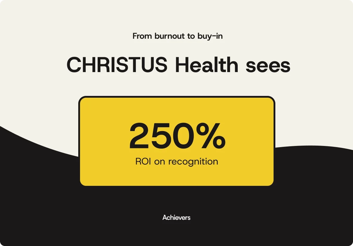 CHRISTUS Health sees 250% ROI