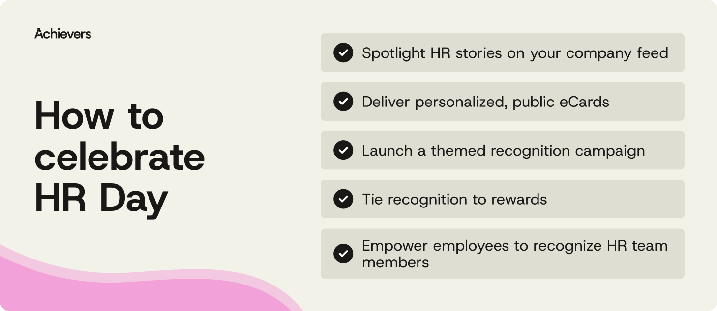 How to celebrate HR Day