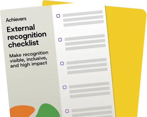 External recognition checklist