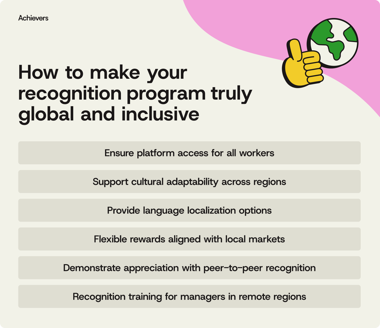How to make your recognition program truly global and inclusive