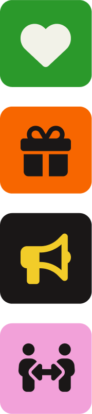 Action icons column