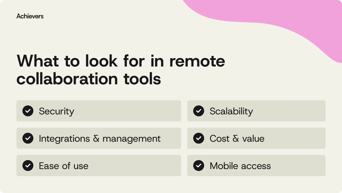 What to look for in remote collaboration tools 