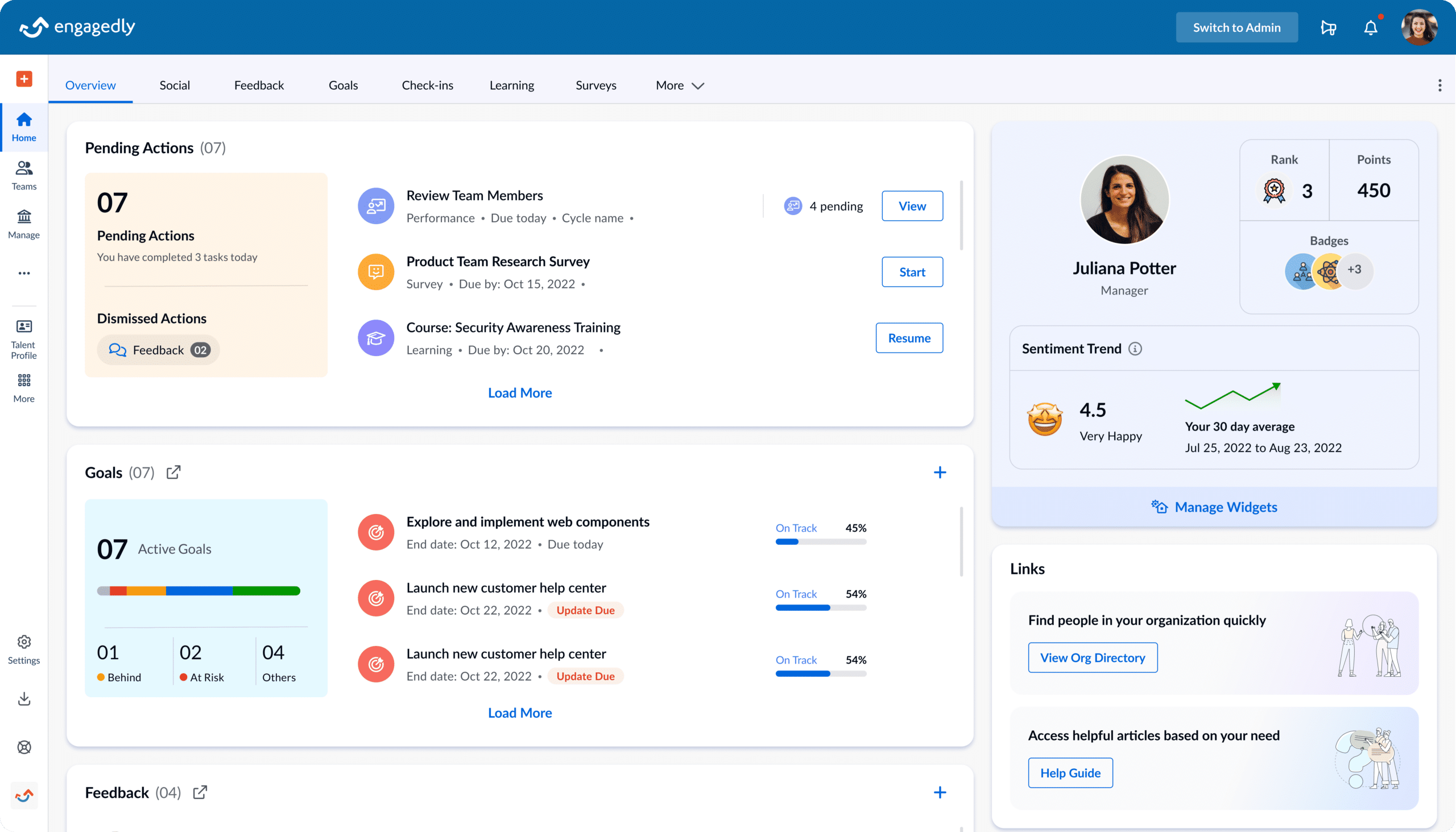 15 employee feedback tools to boost engagement | Achievers