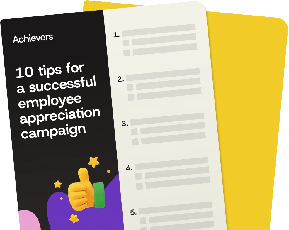 Employee Appreciation Week campaign book mockup