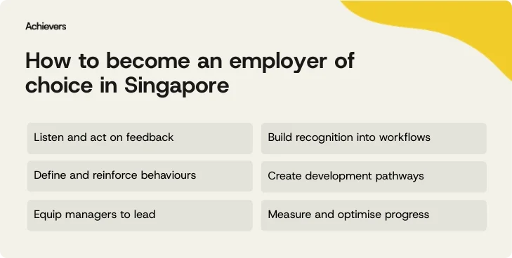 How to become an employer of choice in Singapore 