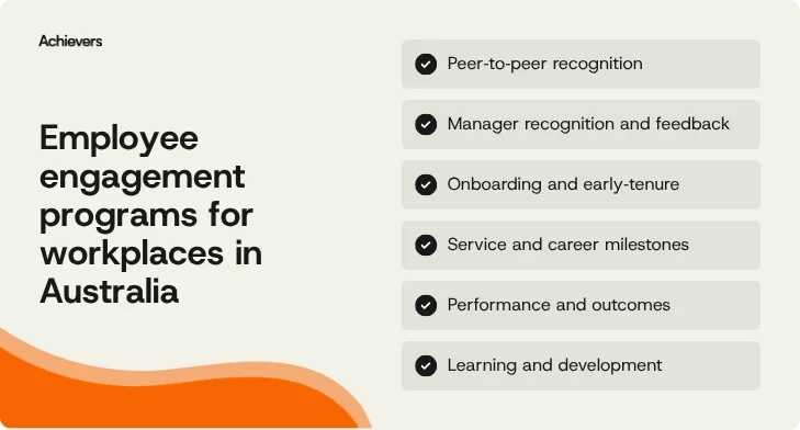 employee engagement programs Australian organisations can run