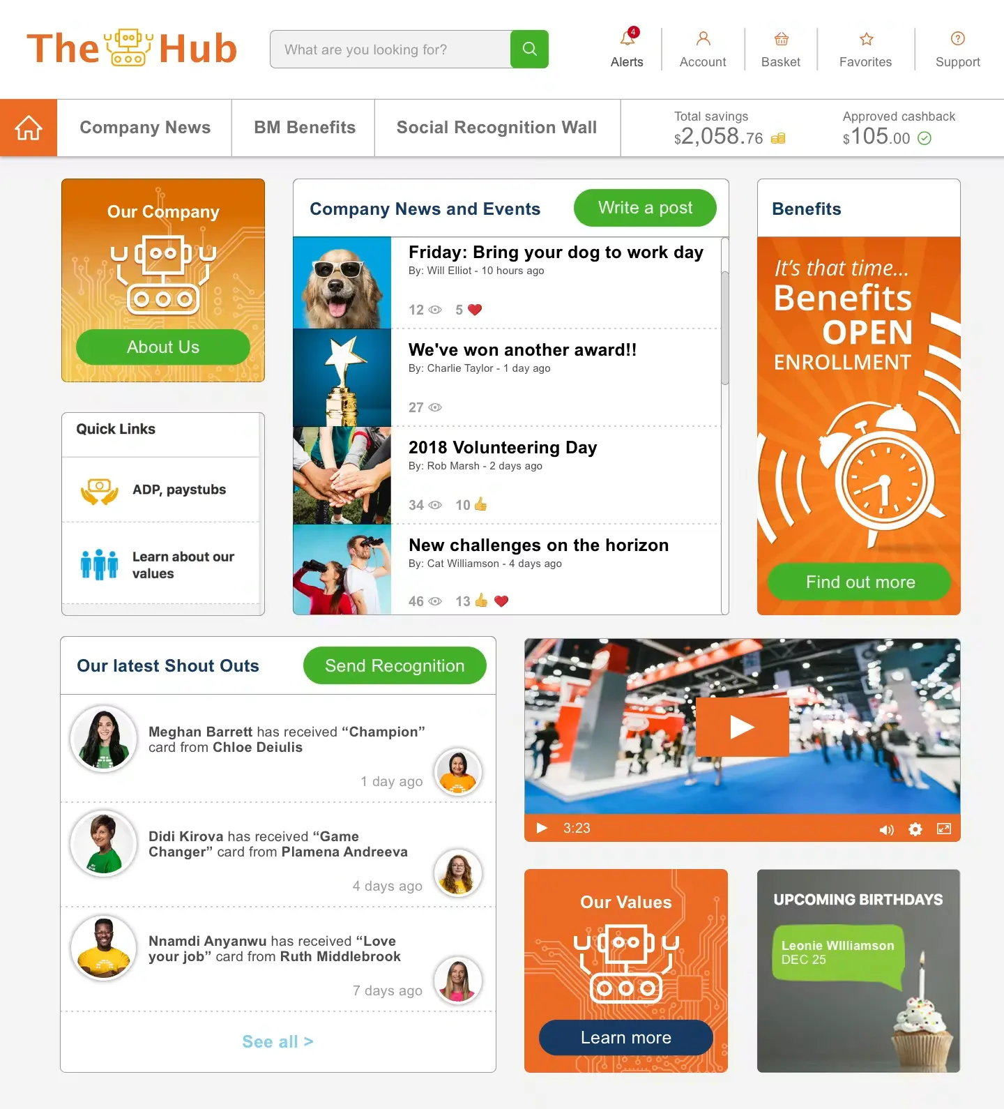 Reward Gateway platform image