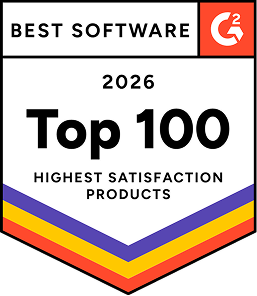 G2 2026 Best software - Highest satisfaction products