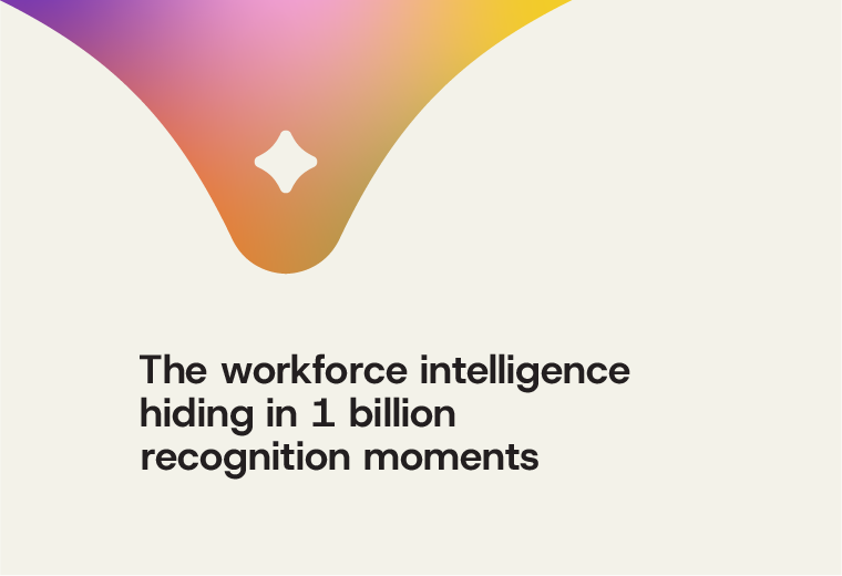 The workforce intelligence hiding in employee recognition data